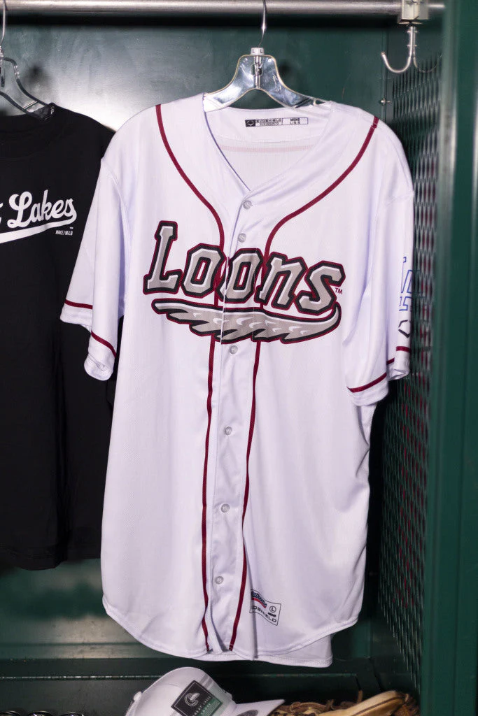 Great Lakes Loons Wilson Home Replica Jersey - Adult - Image 3