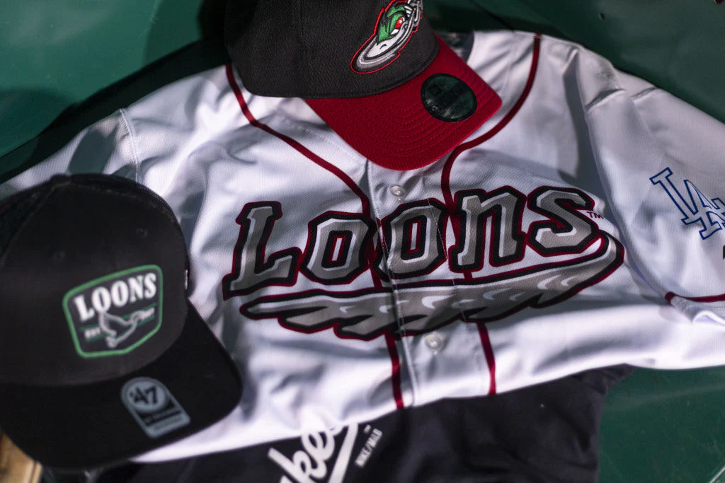 Great Lakes Loons Wilson Home Replica Jersey - Adult - Image 5