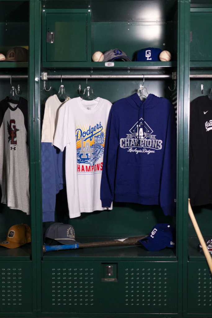 Los Angeles Dodgers 2024 New Era World Series Champions Blue Hoodie - Image 4