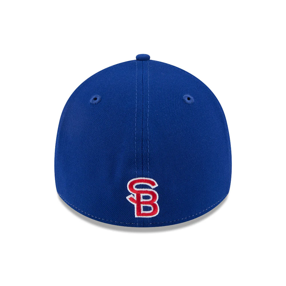 South Bend Cubs New Era 39Thirty Stretch Fit Star Cap - Image 3